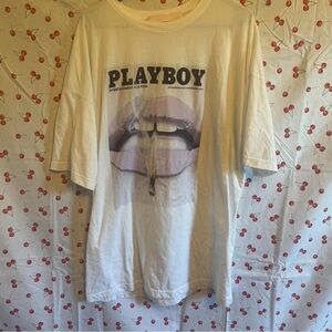 Missguided x Playboy White T-Shirt